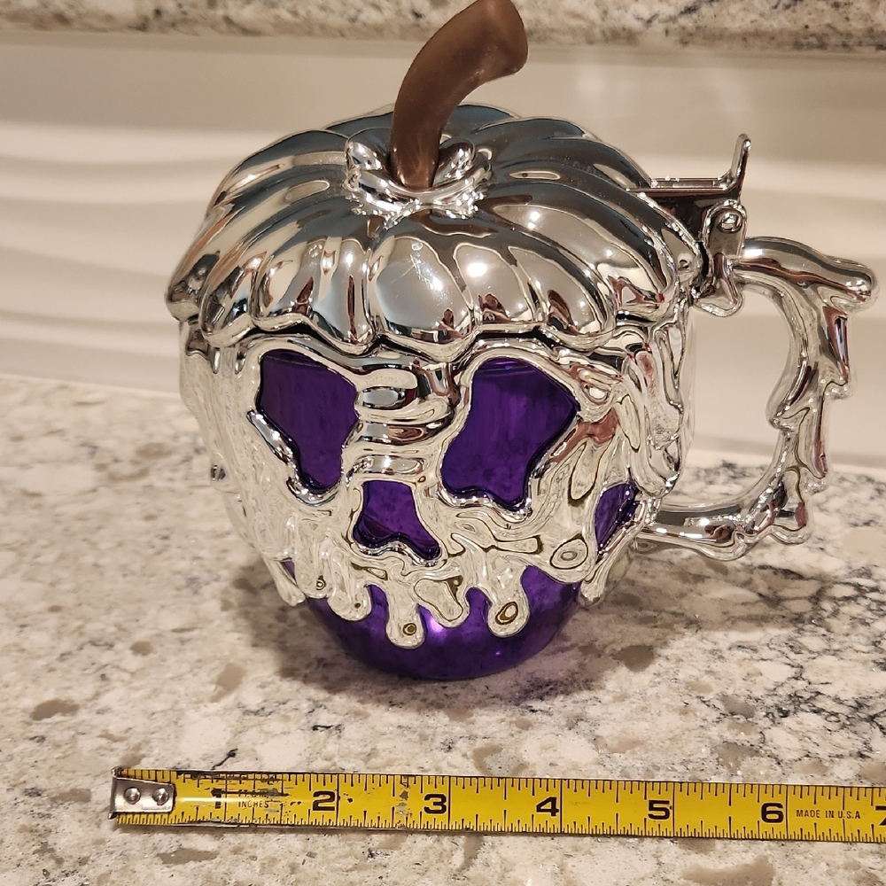 Disney Poison Apple Mug (Silver & Purple)